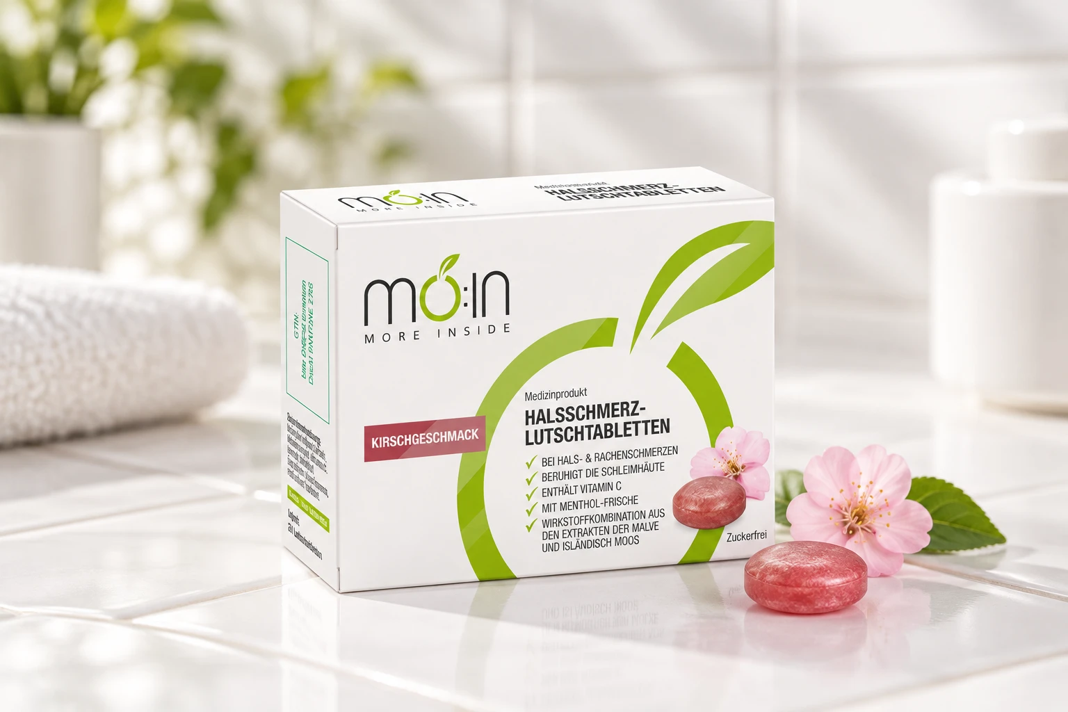 Moin Halsschmerztabletten